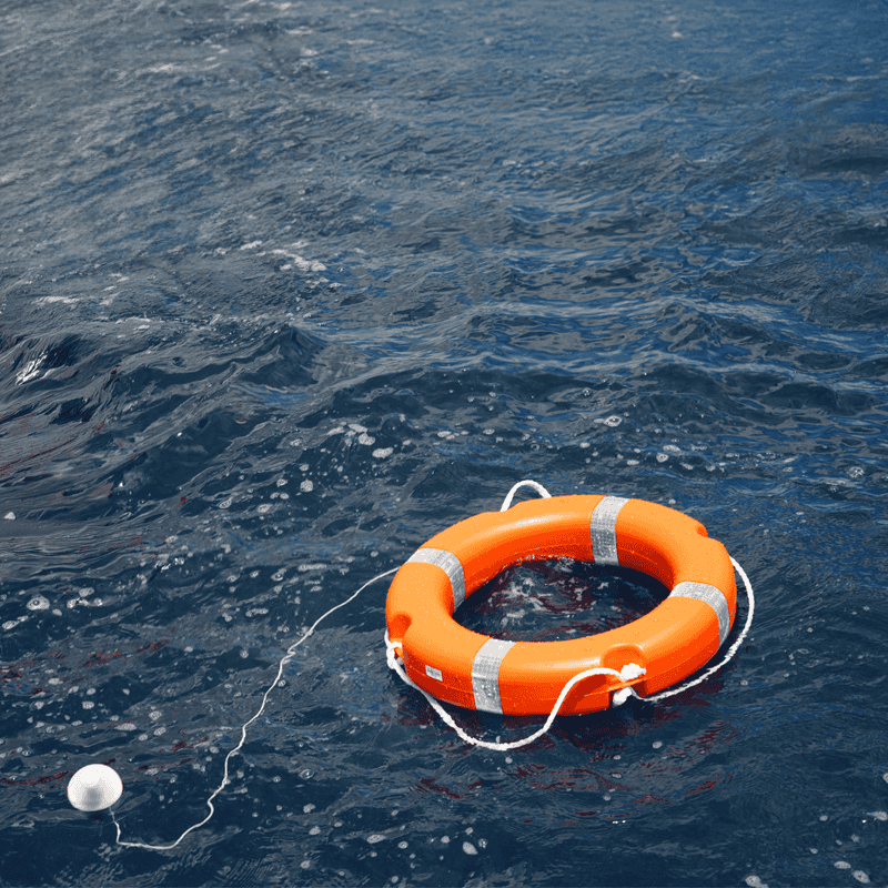 Omega Safety SOLAS Certified Life Buoy — Pool Safety Equipment Jeddah